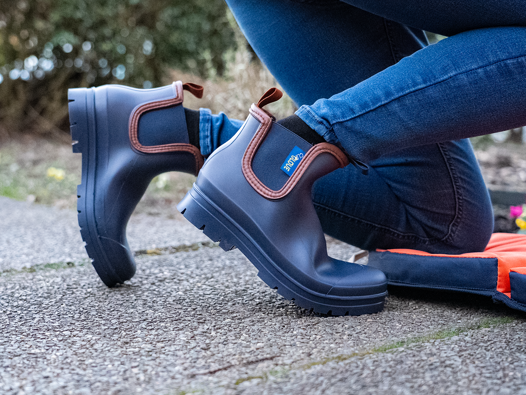 Treadstone ClipGlove Ankle Boot - Navy