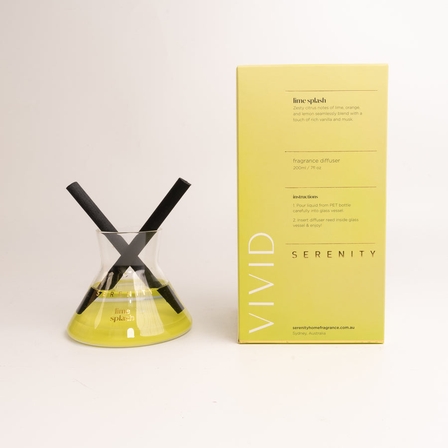 Vivid Serenity Diffuser Lime Splash 200ml