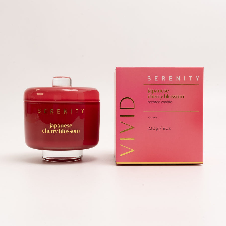 Vivid Serenity Candle Japanese Cherry Blossom 230g