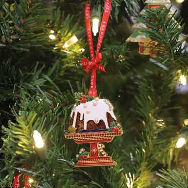 Tipperary Sparkle Pudding Christmas Decoration