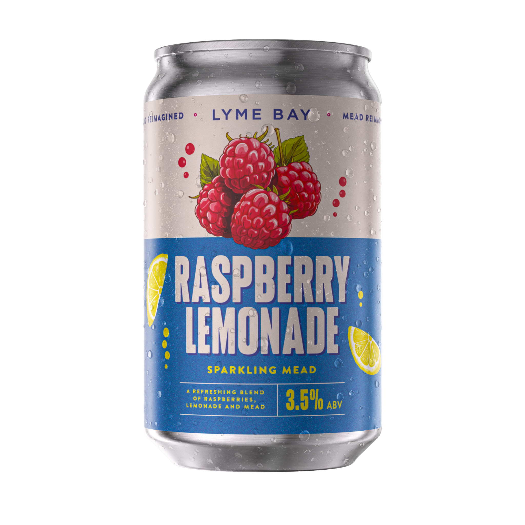 Lyme Bay Raspberry Lemonade Sparkling Mead 330ml