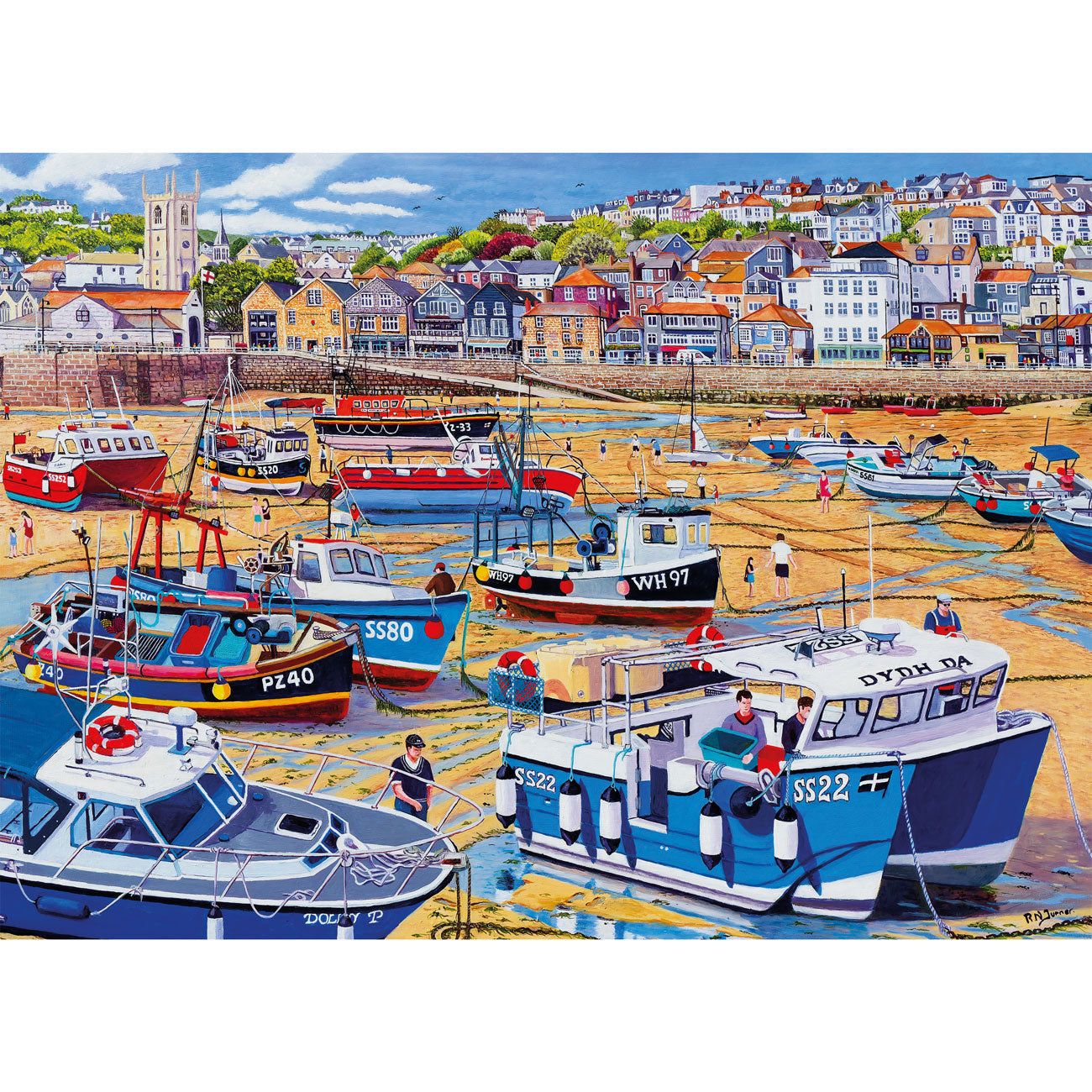 Gibsons Sand at St Ives 1000 Piece Jigsaw Puzzle