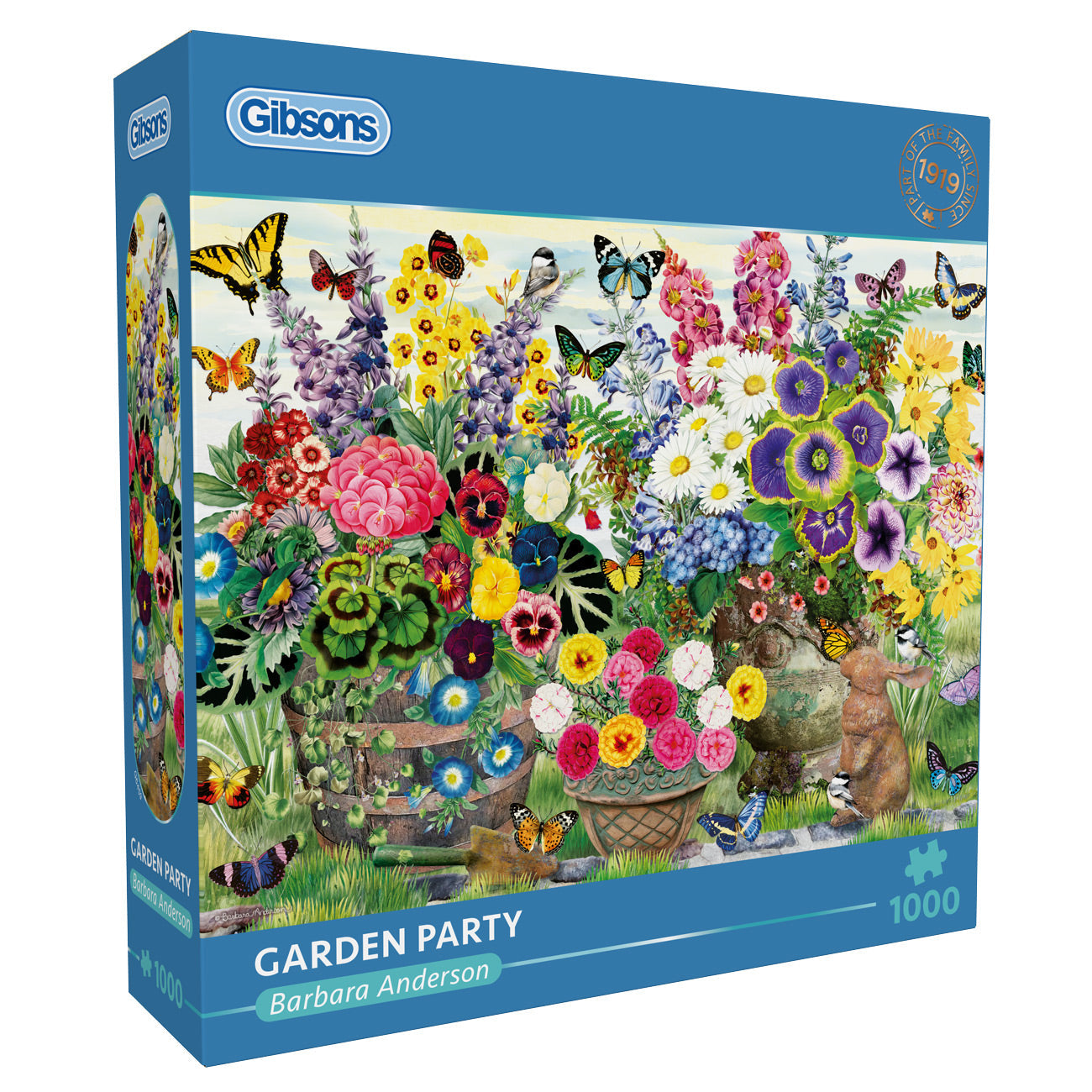 Gibsons Garden Party 1000 Piece Jigsaw Puzzle