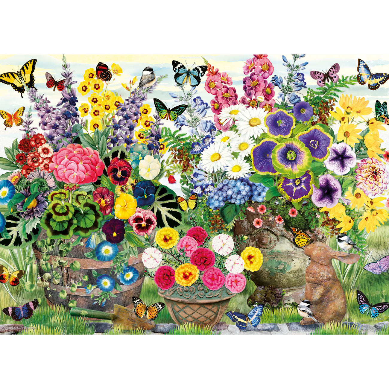 Gibsons Garden Party 1000 Piece Jigsaw Puzzle