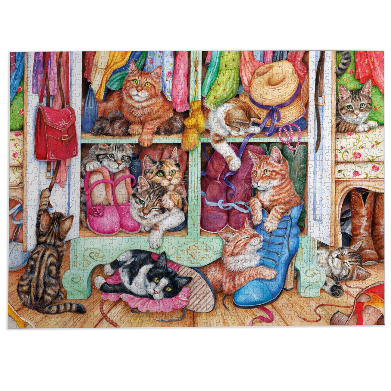 Gibsons Puss in Boots 1000 Piece Jigsaw Puzzle