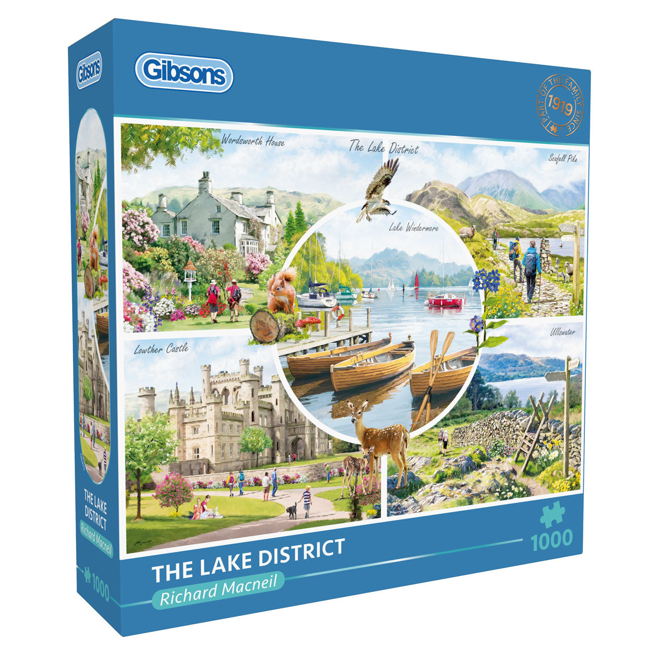 Gibsons The Lake District 1000 Piece Jigsaw Puzzle