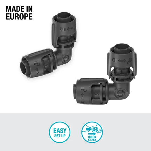 Gardena L-Joint 13 mm (1/2") 2pk