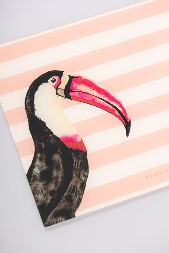 Yvonne Ellen Toucan Glass Worktop Saver
