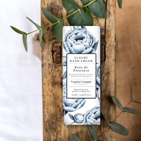 Toasted Crumpet Rose de Provence Luxury Hand Cream 75ml