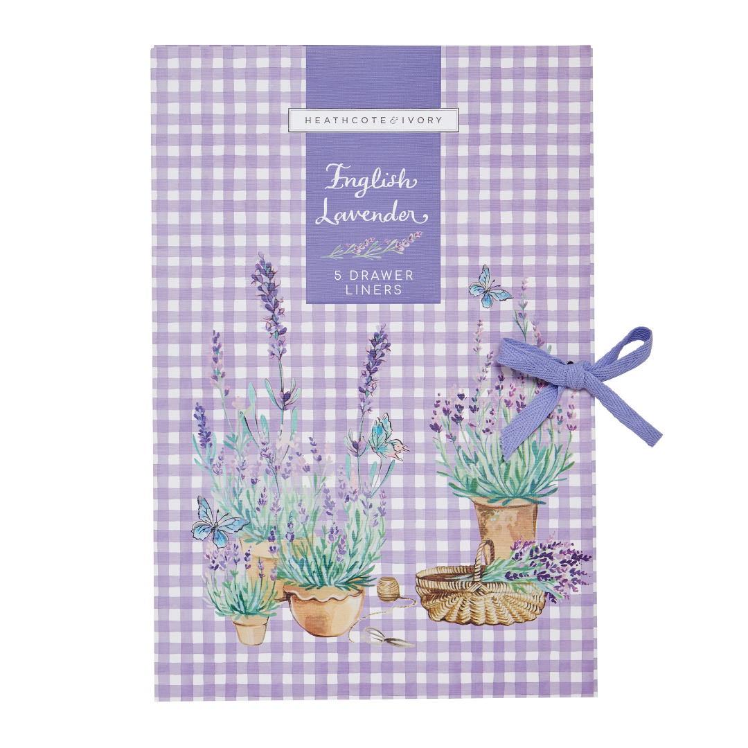 Heathcote & Ivory English Lavender Scented Drawer Liners
