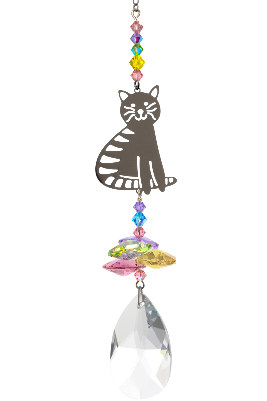 Wild Things Crystal Fantasy Sitting Cat Confetti