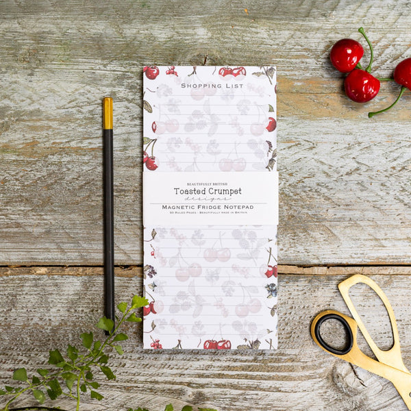 Toasted Crumpet Mon Cheri Magnetic Shopping List