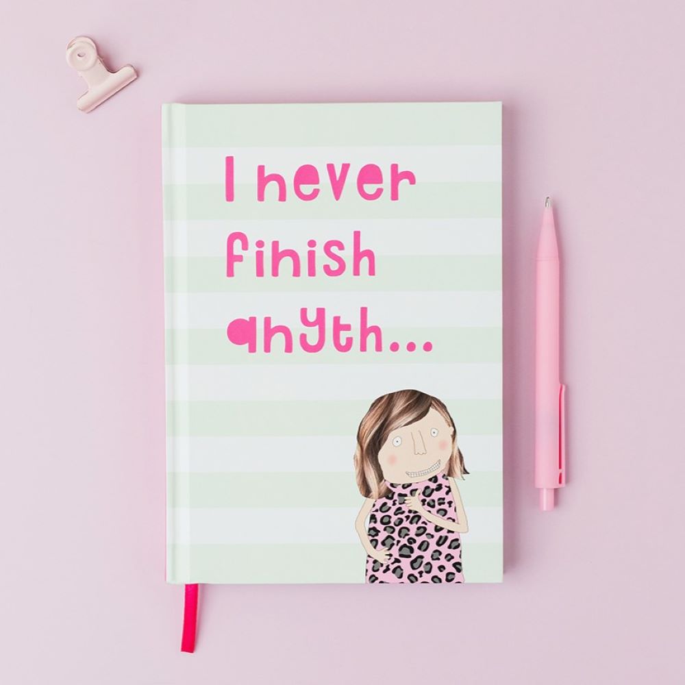 Rosie Made a Thing Never Finish Notebook