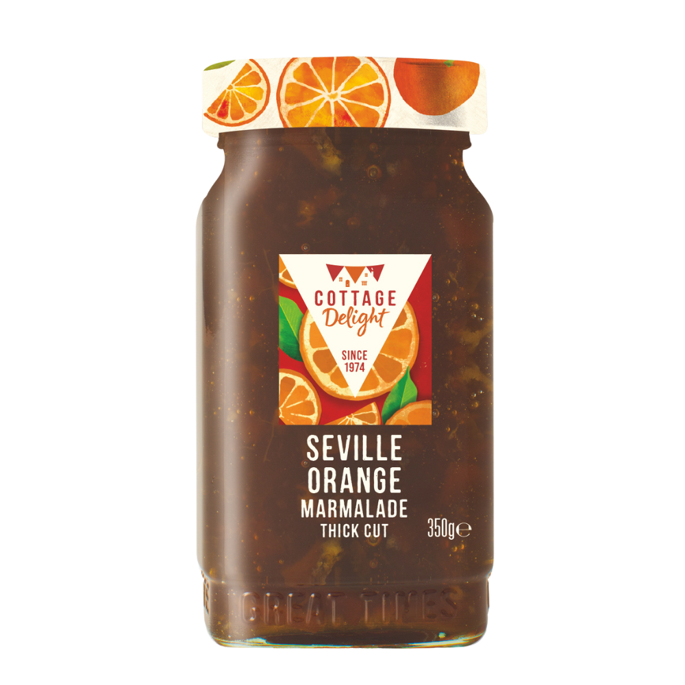 Cottage Delight Seville Orange Marmalade Thick Cut 350g