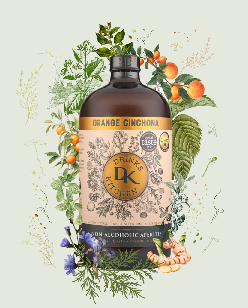 Drinks Kitchen Orange Cinchona Drink 475ml