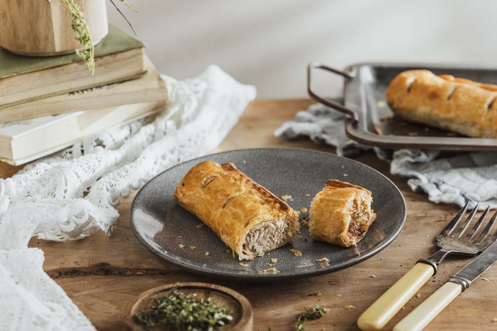 The Original Baker Frozen Original Pork Sausage Roll 3Pk