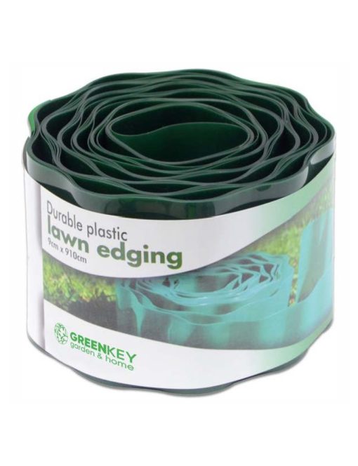 Greenkey Plastic Lawn Edging 16.5cm x 910cm
