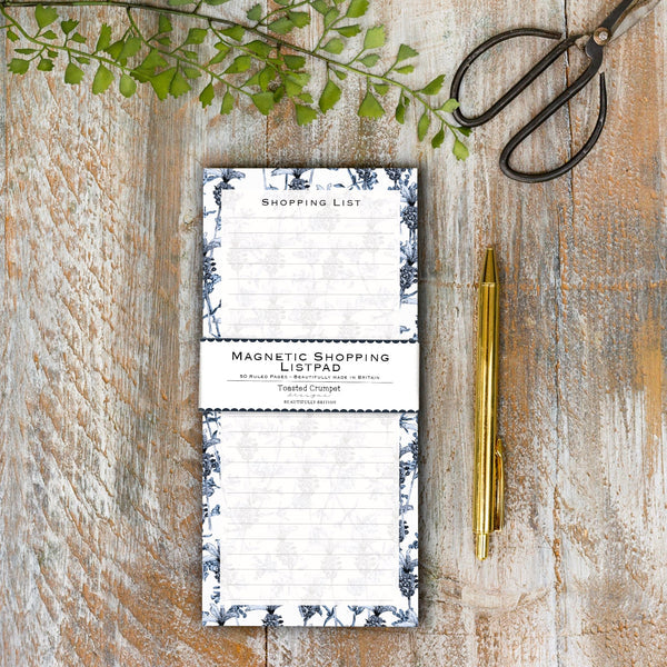 Toasted Crumpet Chateau (French Lavender) Magnetic Shopping List