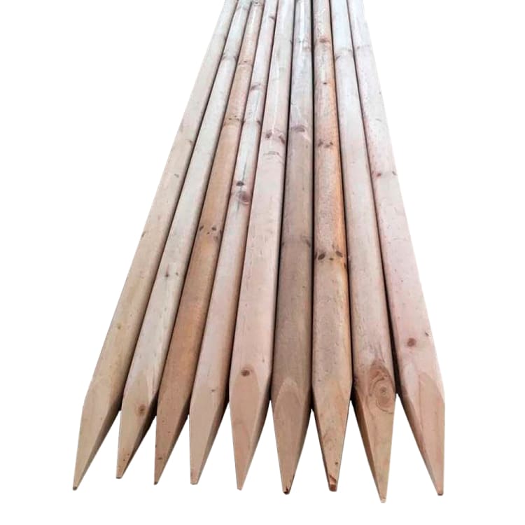 Woodlodge Round Tree Stake 3 x 150cm Single