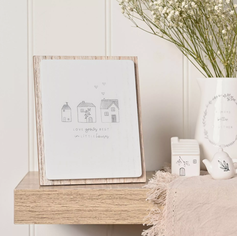 Celebrations Moments Layered Plaque - Little Houses
