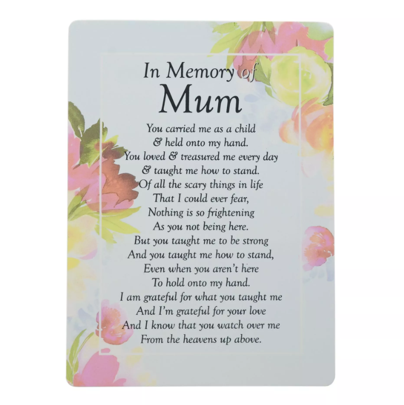 Graveside Cards - In Memory of Mum