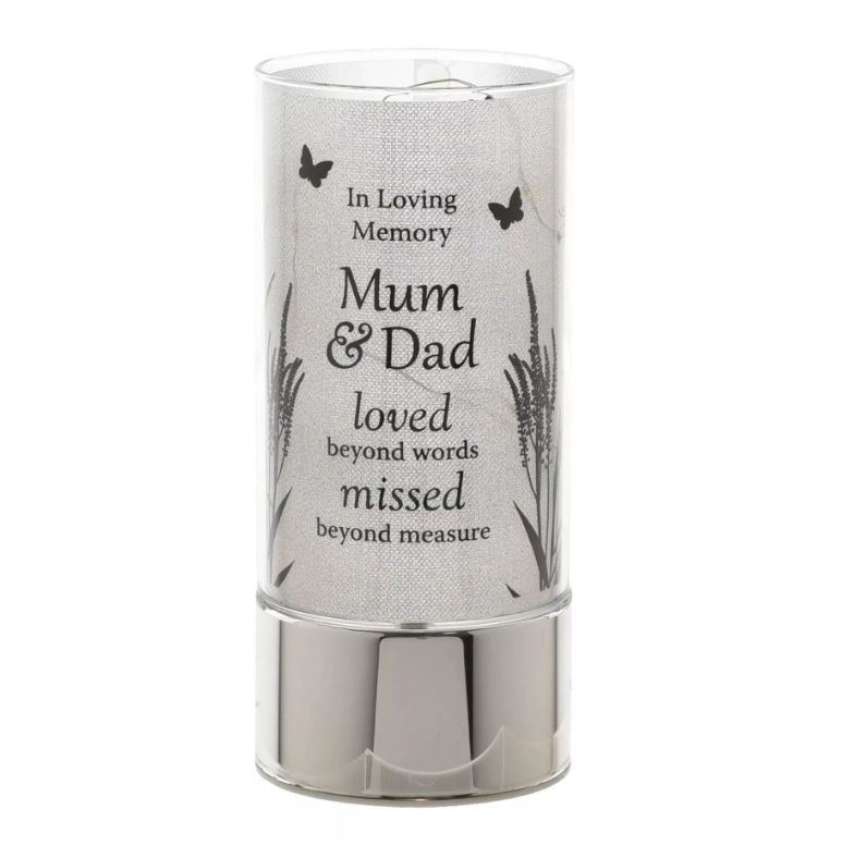 Thoughts of You Tube Light - Mum & Dad