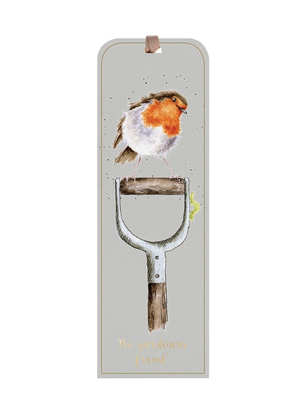Wrendale 'The Gardener’s Friend' Robin Bookmark