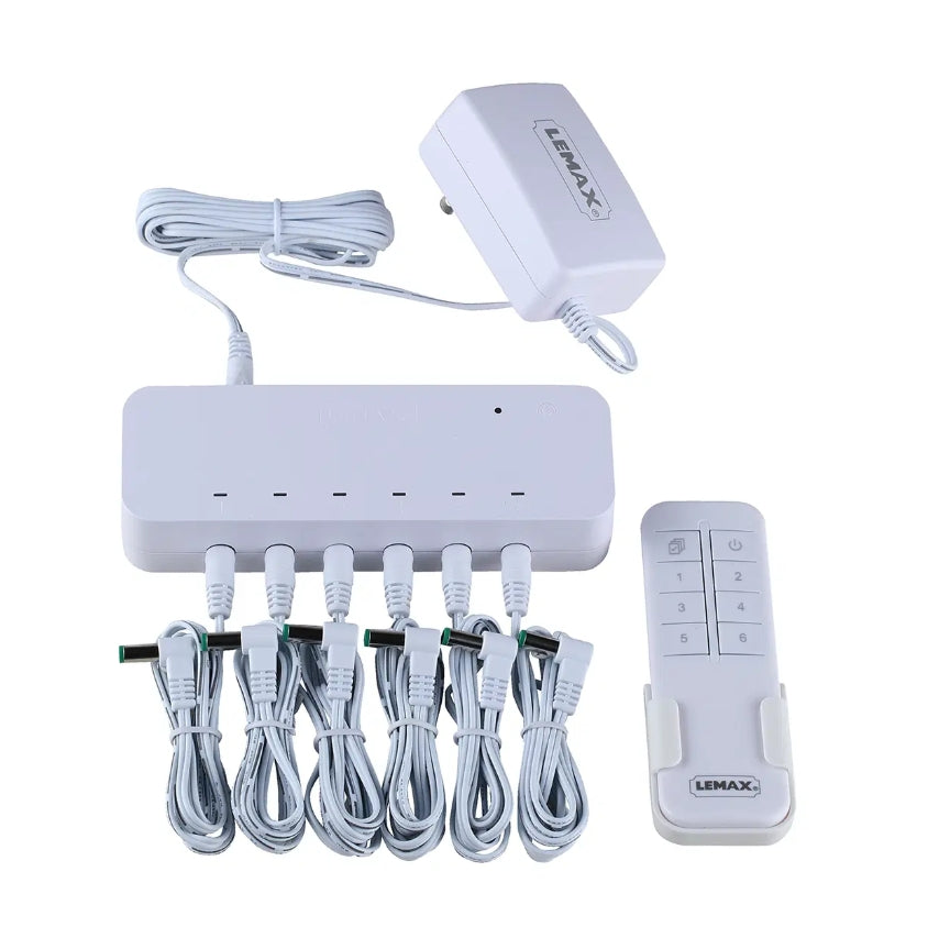 Lemax Remote Control Box With Adaptor UK Plug 54521-UK