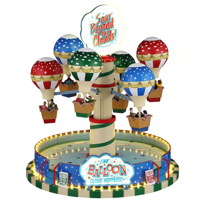 Lemax The Balloon Cloud Hoppers With Adaptor 64648-UK