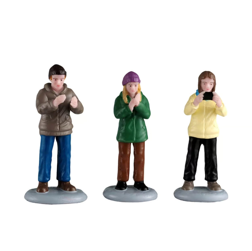Lemax Audience Set Of 3 62613