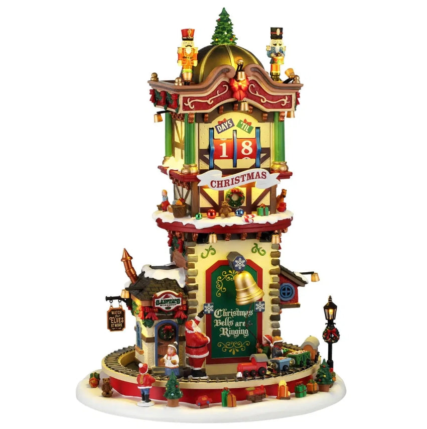 Lemax Christmas Time Countdown With Adaptor 65518-UK