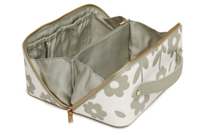 Alice Wheeler Floral Train Case