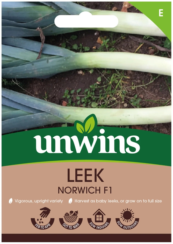 Unwins Leek Norwich F1 Seeds