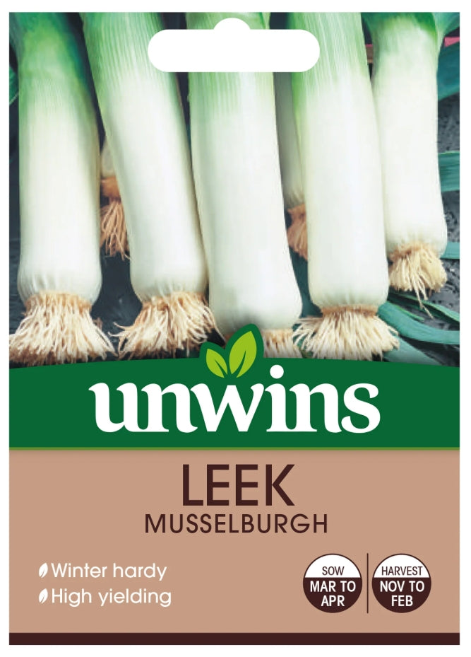 Unwins Leek Musselburgh Seeds
