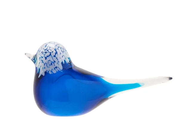 Objets D'art Glass Figurine - Bird