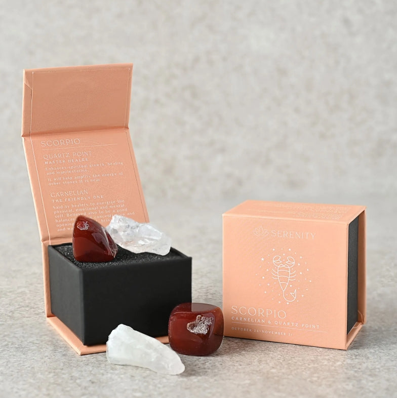 Serenity Zodiac Crystal Sets