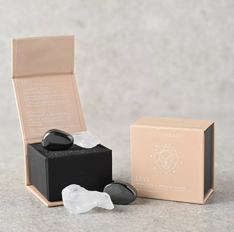 Serenity Zodiac Crystal Sets