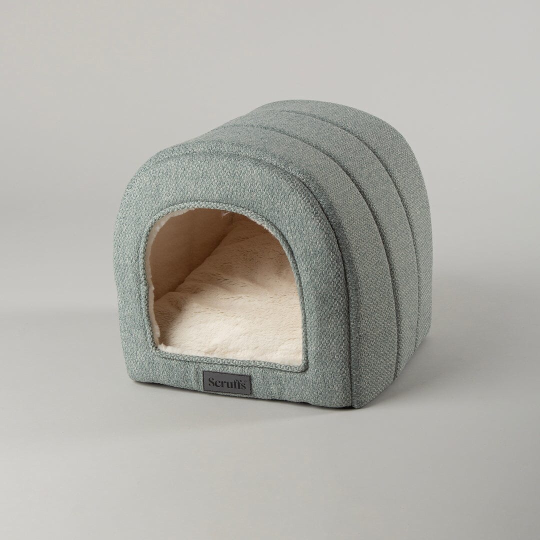 Scruffs Seattle Cave Cat Bed Topaz Green