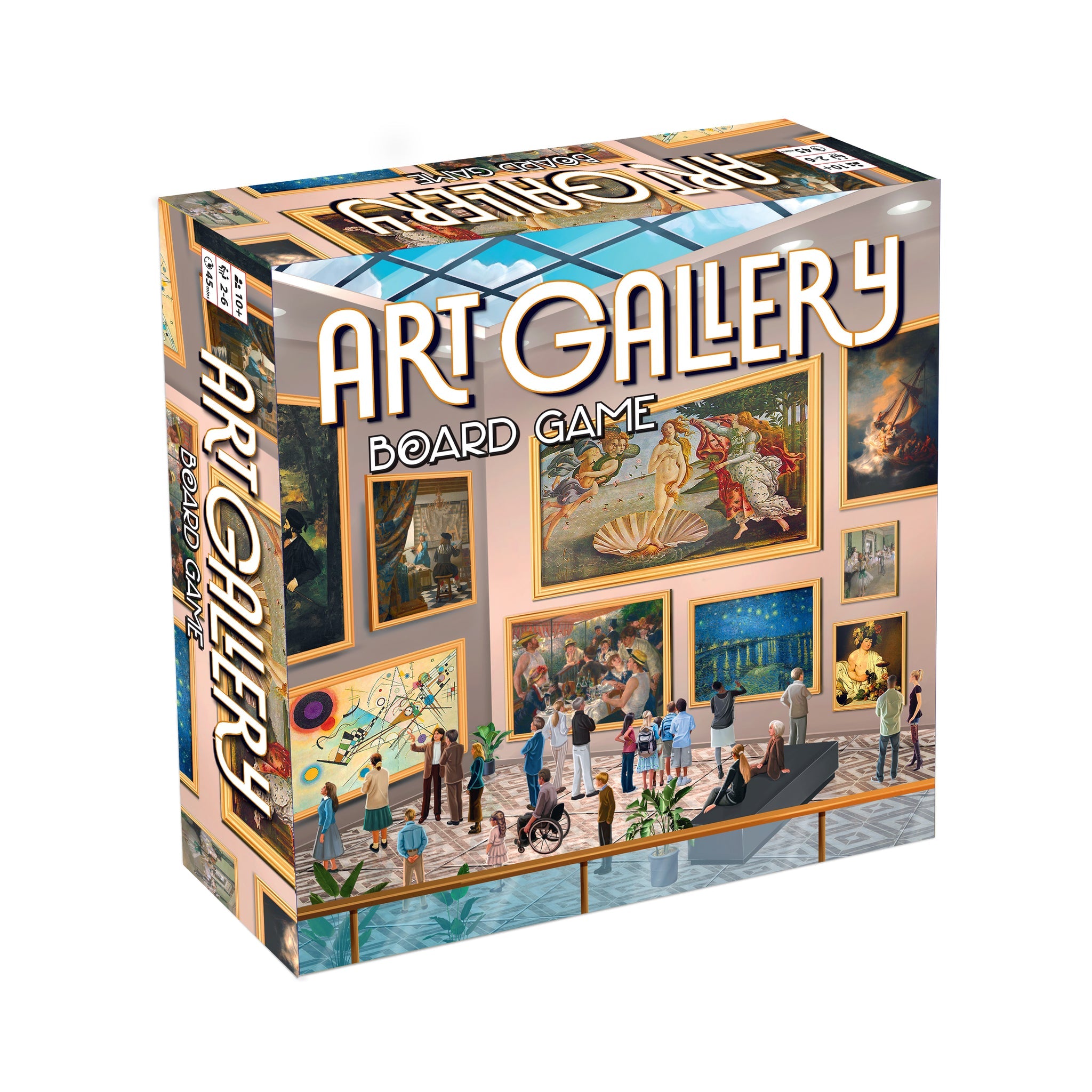 University Games Art Gallery Board Game