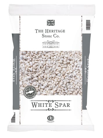 Deco Pak White Spar 14mm Large