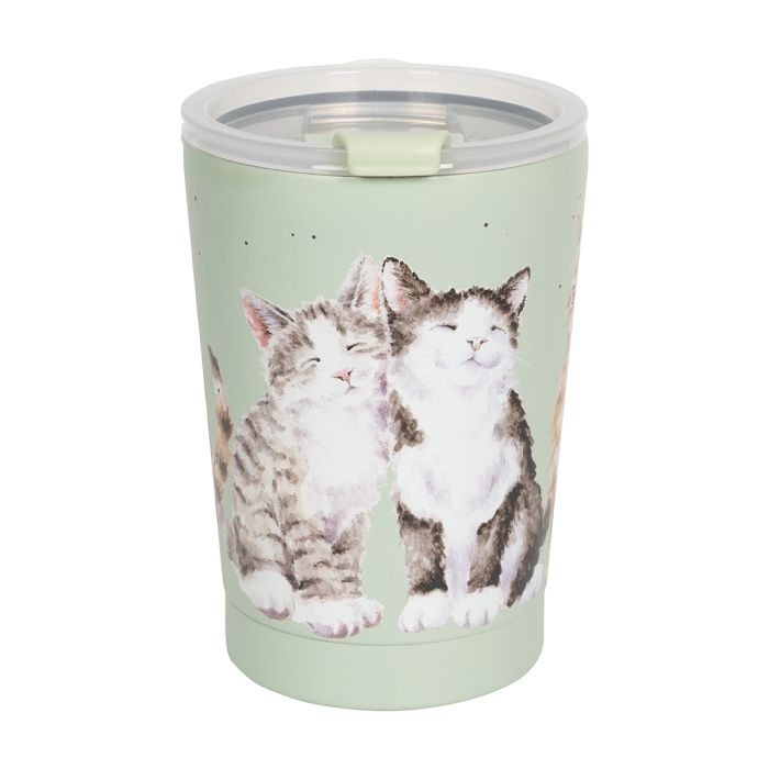 Wrendale Designs 'Feline Friends' Cat Thermal Travel Cup