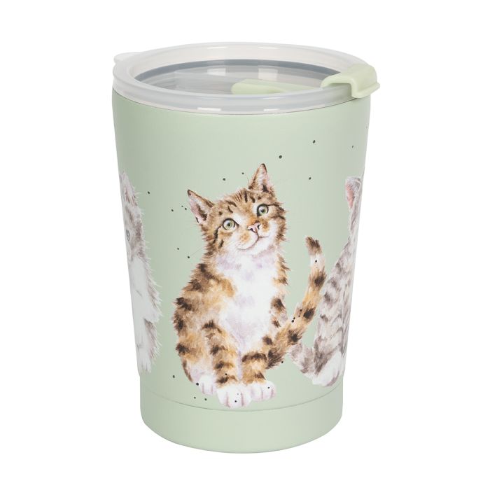 Wrendale Designs 'Feline Friends' Cat Thermal Travel Cup