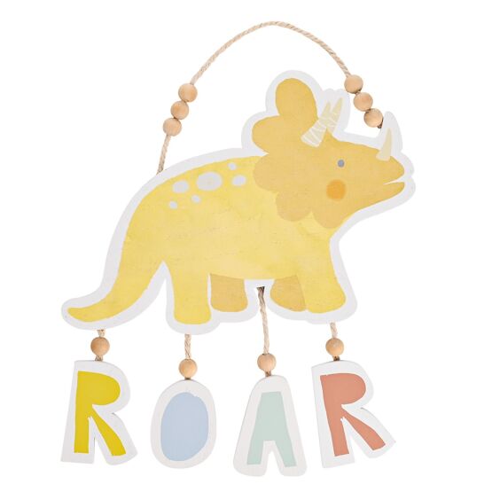 Celebrations Petit Cheri Dinosaur Plaque - Triceratops "Roar"