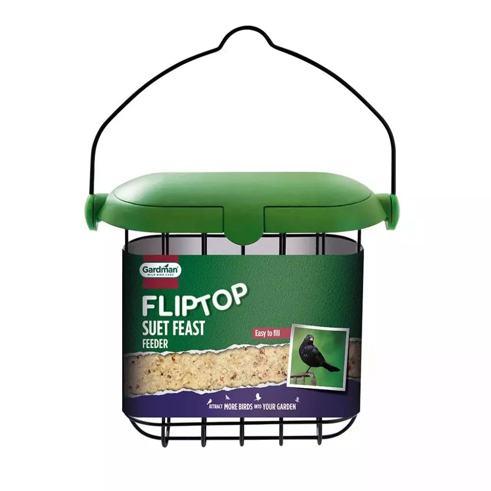 Gardman Flip Top Suet Feast Feeder