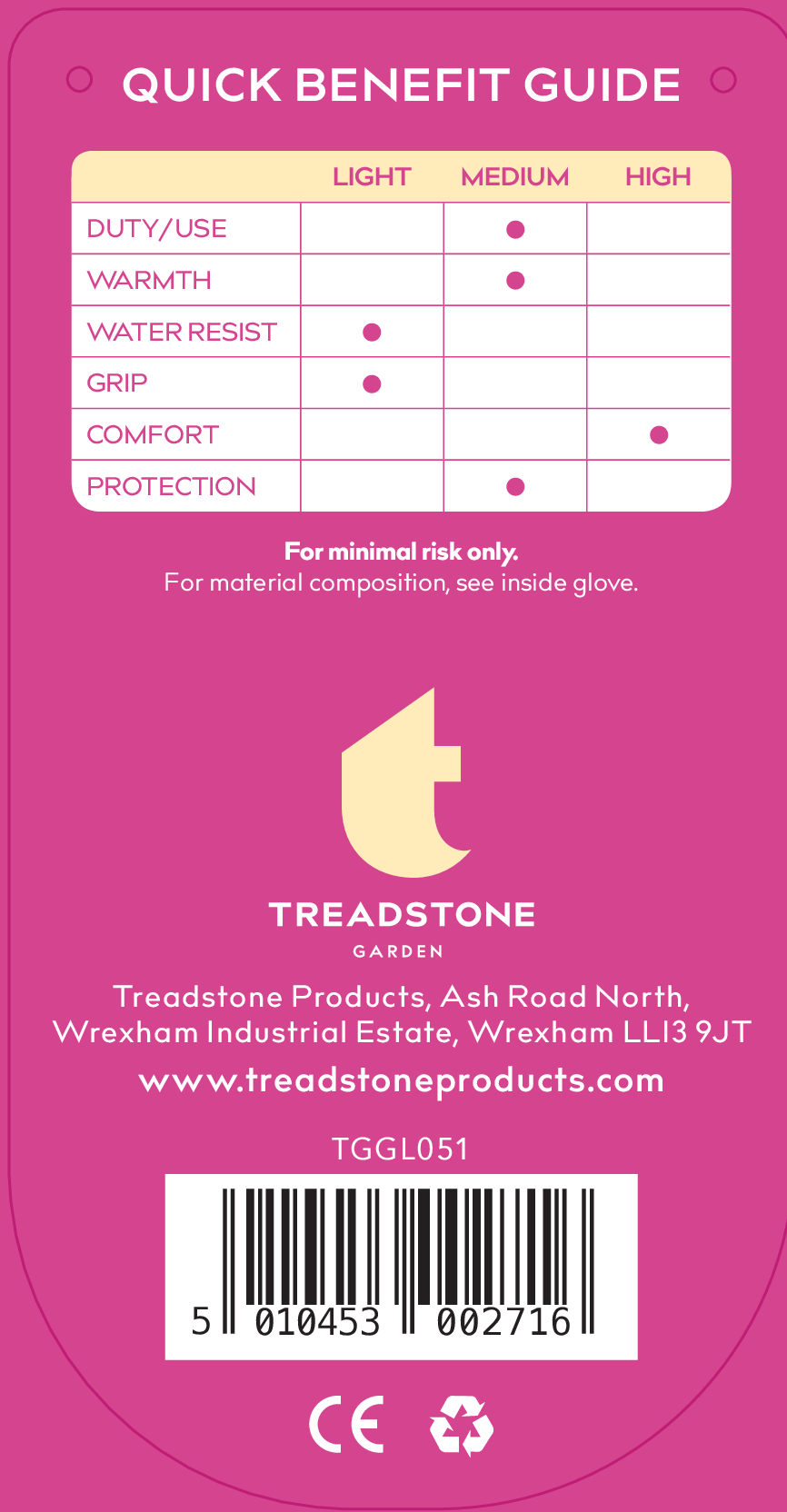 Treadstone General Purpose Ladies