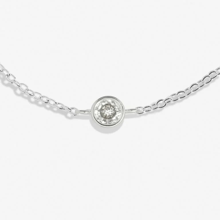 Joma Jewellery Style Stories Cz Silver Plated Bracelet