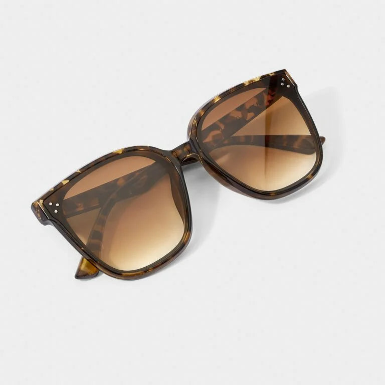 Katie Loxton Savannah Sunglasses Brown Tortoiseshell