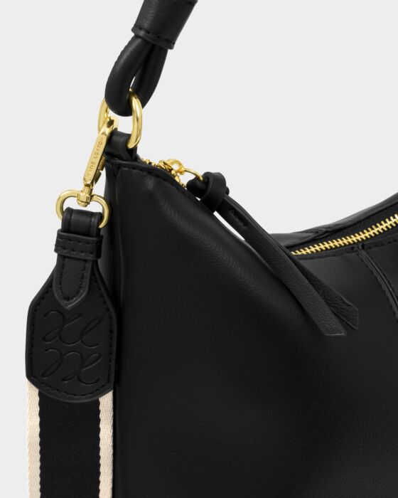 Katie Loxton Hallie Satchel Bag Black