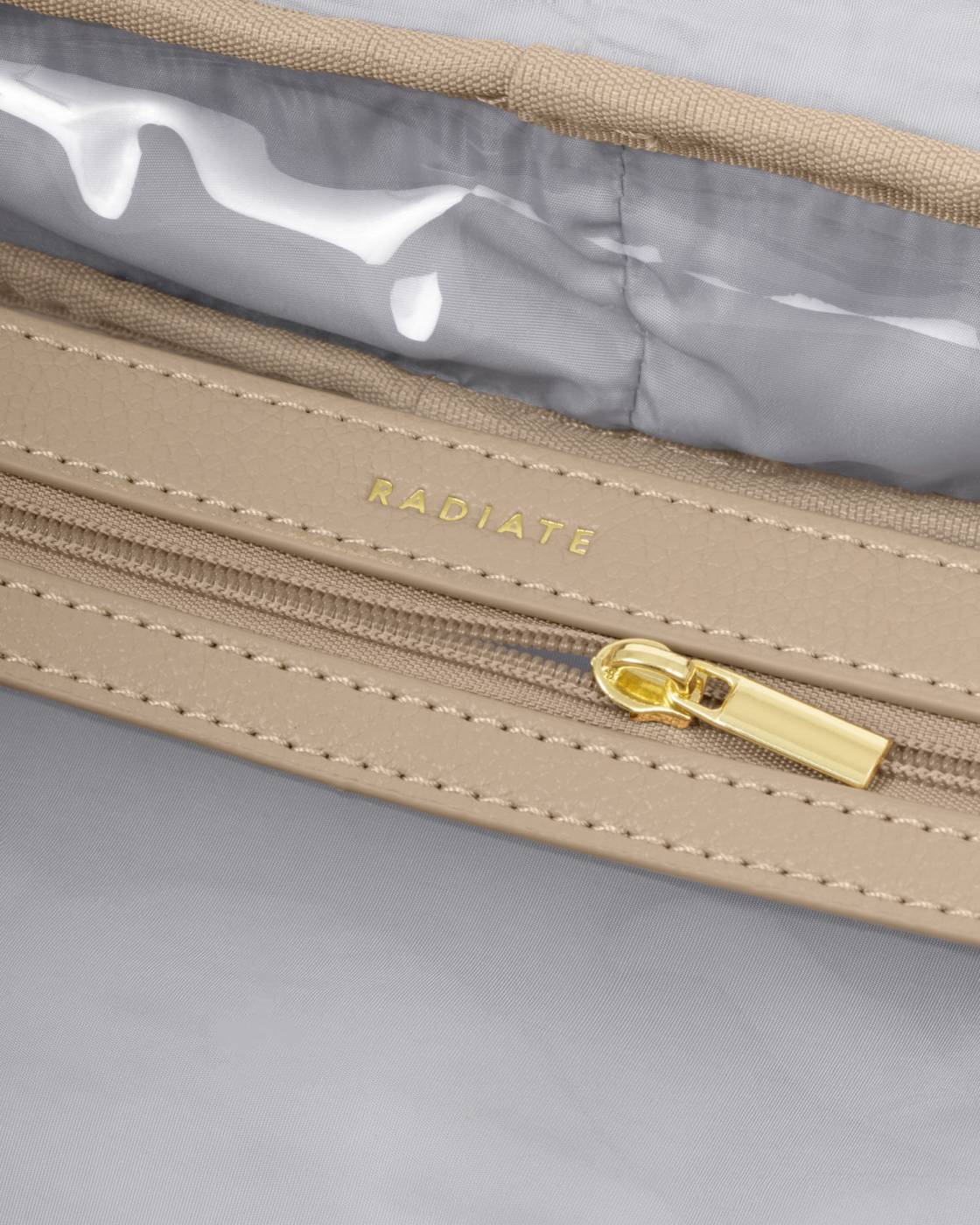 Katie Loxton Hanging Wash Bag  Light Taupe