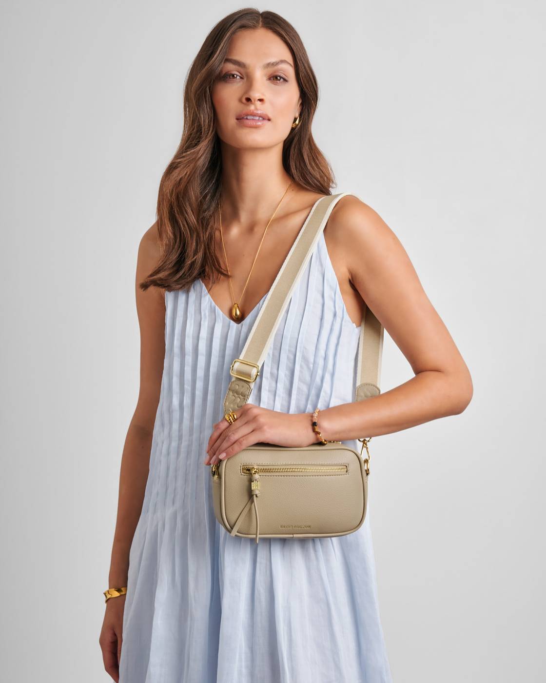 Katie Loxton Lottie Crossbody Bag Light Taupe